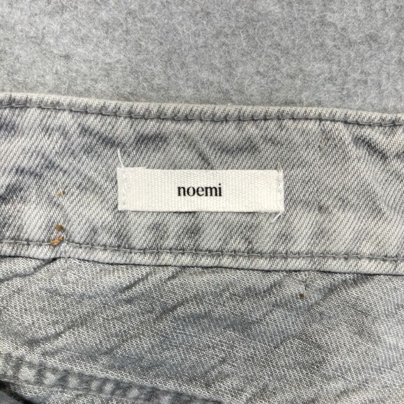 Unpublished Anthropologie Noemi Jeans Women’s 30 Gray Baggy Wide Leg Denim - Picture 4 of 15